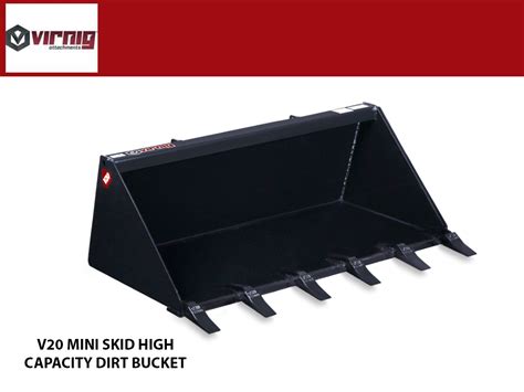 virnig skid steer bucket size